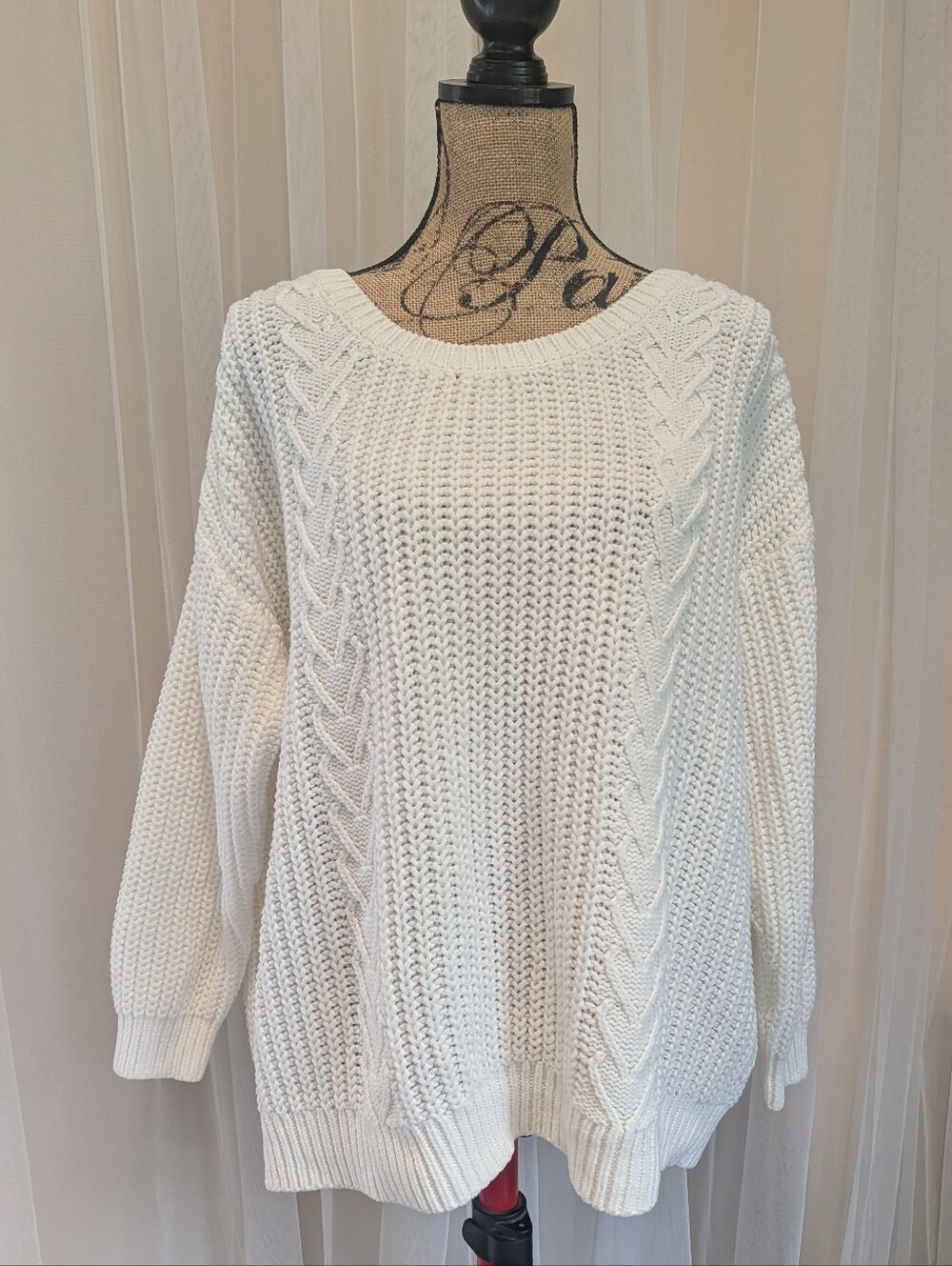 Torrid Cable Tie Back Sweater